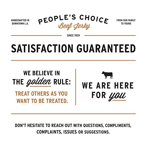 Peoples Choice Beef Jerky - Old Fashioned - Original - Healthy,
