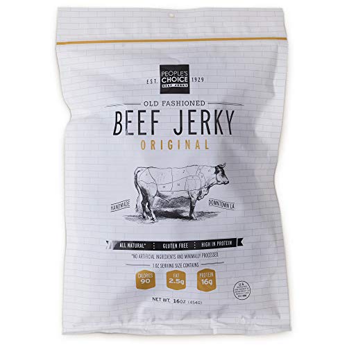 Peoples Choice Beef Jerky - Old Fashioned - Original - Healthy,