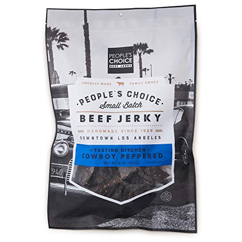 Peoples Choice Beef Jerky - Tasting Kitchen - Cowboy Peppered B