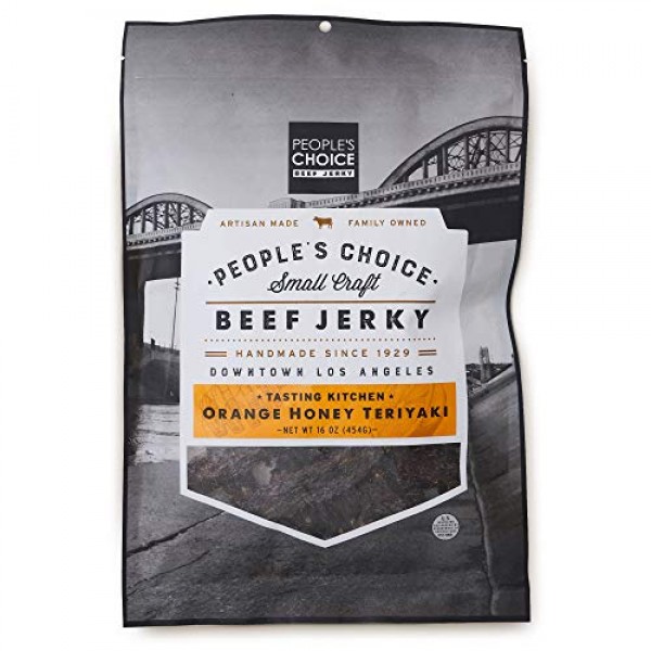 Peoples Choice Beef Jerky - Tasting Kitchen - Orange Honey Teri...