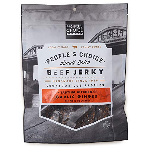 Peoples Choice Beef Jerky - Tasting Kitchen Small Batch - Garli