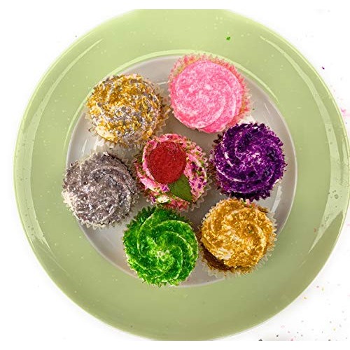 Pepper Creek Farms Edible Glitter, Green, Peridot, 0.75 Ounce