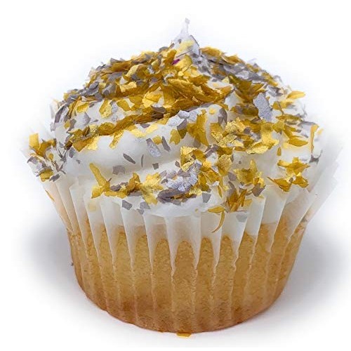 Pepper Creek Farms Metallic Edible Glitter, Silver, 1.10 Ounce