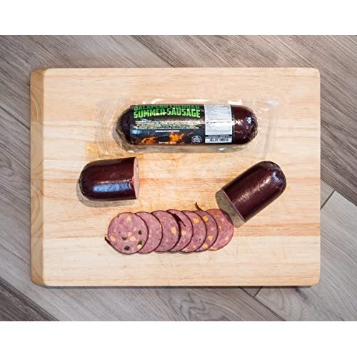 Pepper Joe’s Jalapeno Cheddar Summer Sausage – Slow Smoked Spicy...