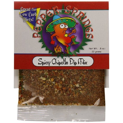 Pepper Springs Spicy Chipotle Dip Mix, 1.0 Ounce