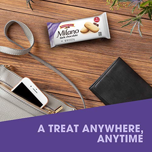 Pepperidge Farm Milano Cookies, Dark Chocolate, 20 Packs Tub, 2