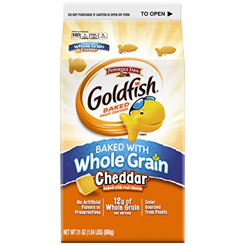Pepperidge Farm Goldfish Baked Snack Crackers Baked With Whole G