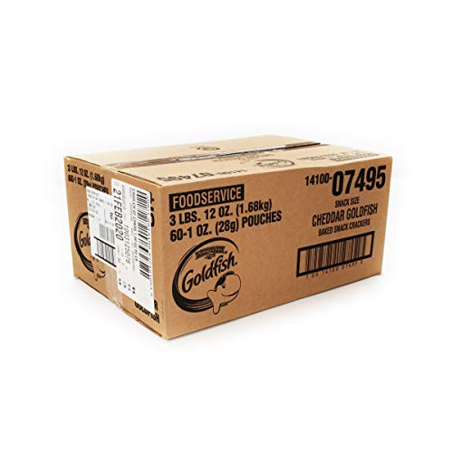 Pepperidge Farm Goldfish Baked Snack Crackers, Cheddar Cheese, 1