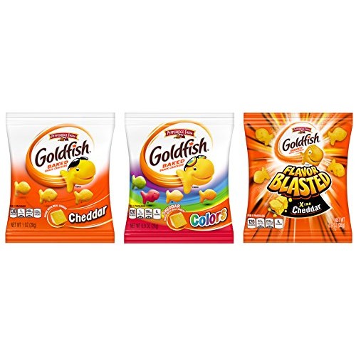 Pepperidge Farm Goldfish Variety Pack Crackers, 37.6 Ounce Snack