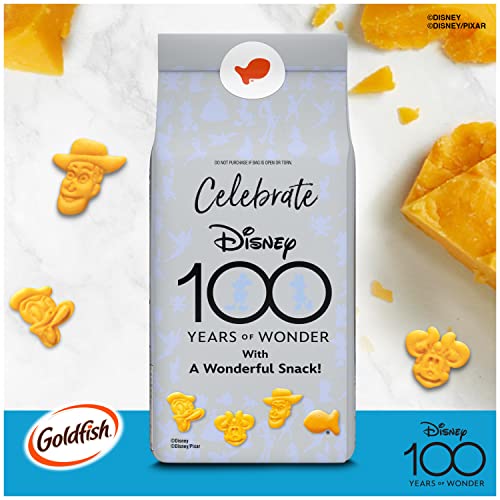 Goldfish Limited Edition Disney 100th Cheddar Crackers, Snack Cr...