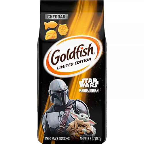Goldfish Star Wars The Mandalorian, Grogu & Ahsoka Cheddar Snack...