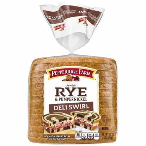 Pepperidge Farm Bread - Deli Swirl Rye &Amp; Pump-2Pack
