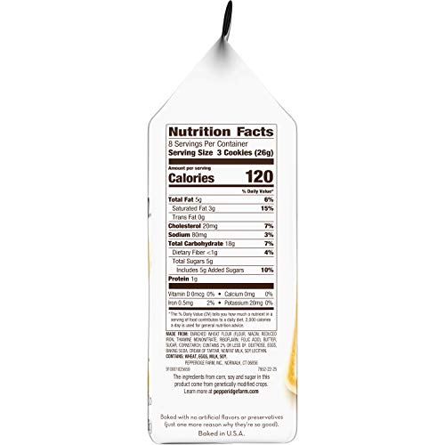 Pepperidge Farm Chessmen Butter Cookies, 7.25 Oz. Bag