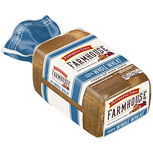 Pepperidge Farm Farmhouse 100% Whole Wheat Bread, 24 oz. Bag