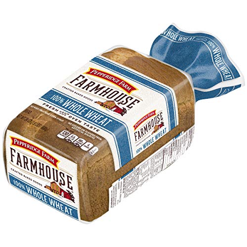 Pepperidge Farm Farmhouse 100% Whole Wheat Bread, 24 oz. Bag