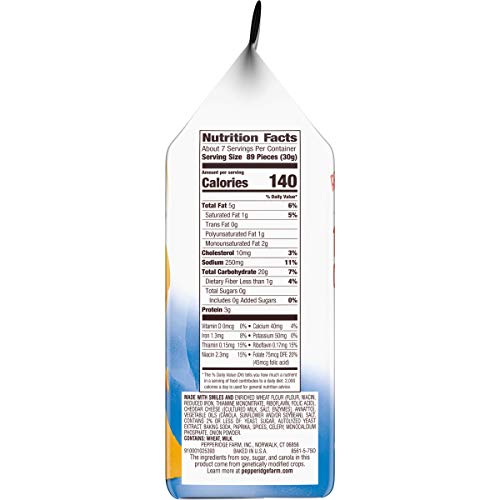 Pepperidge Farm Goldfish Baby Cheddar Crackers, 7.2 Ounce