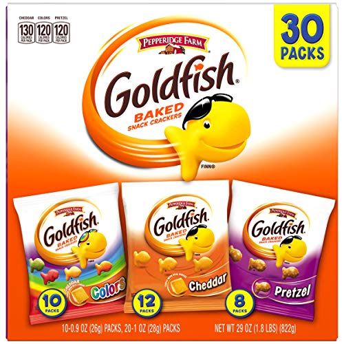 Pepperidge Farm Goldfish Classic Mix Variety Pack Crackers, 1 Ou