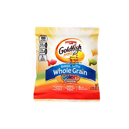 Pepperidge Farm Goldfish Whole Grain Snack Crackers, Cheddar Col...