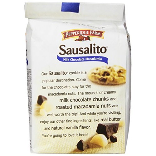 Pepperidge Farm Sausalito Cookies, Milk Chocolate Macadamia,7.2