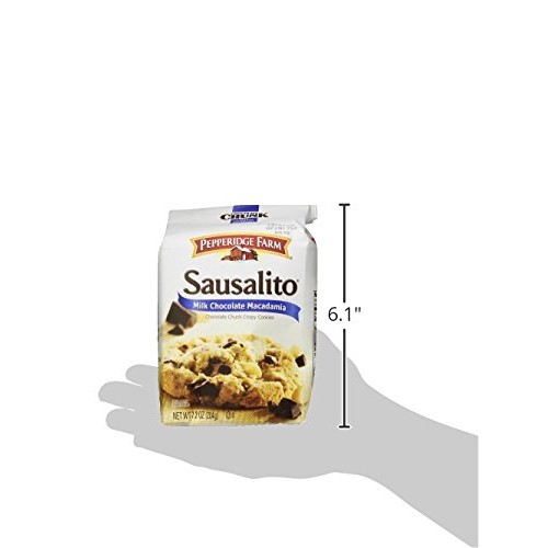 Pepperidge Farm Sausalito Cookies, Milk Chocolate Macadamia,7.2