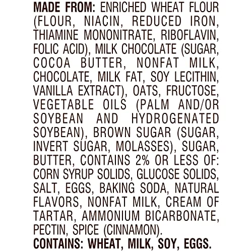 Pepperidge Farm Mackinac Soft Baked Oatmeal Milk Chocolate Cooki...