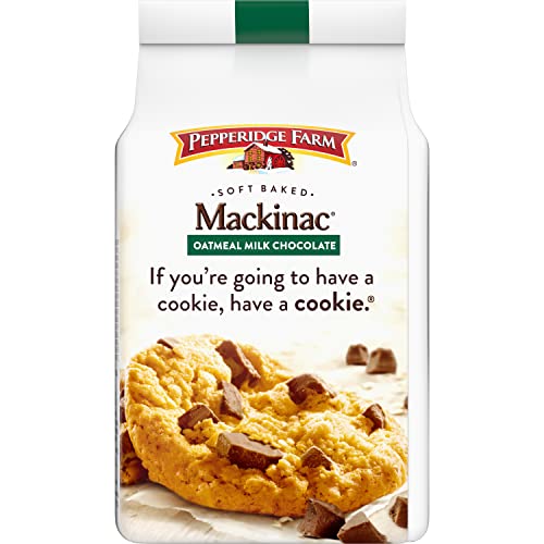 Pepperidge Farm Mackinac Soft Baked Oatmeal Milk Chocolate Cooki...