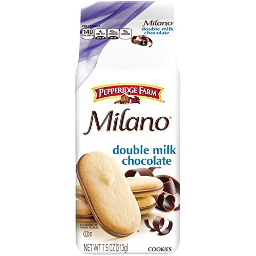 Pepperidge Farm Milano Double Milk Chocolate Cookies, 7.5 Ounce