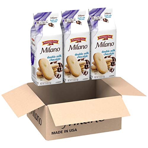 Pepperidge Farm Milano Double Milk Chocolate Cookies, 7.5 Ounce