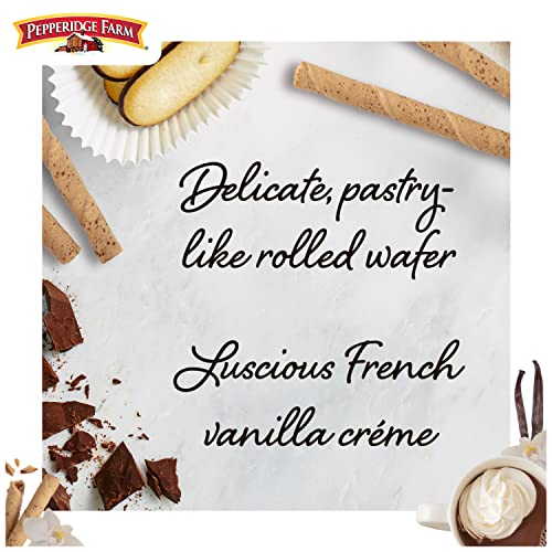 Pepperidge Farm Pirouette Cookies, French Vanilla Flavored Crème...