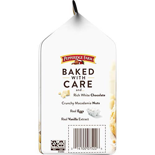 Pepperidge Farm Tahoe Crispy White Chocolate Macadamia Cookies,