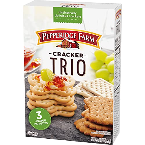 Pepperidge Farm Trio Variety Crackers, 10 Ounce Box