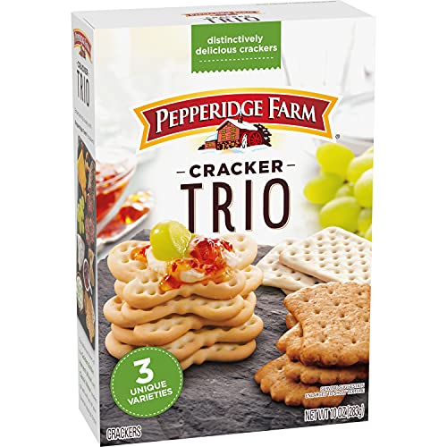 Pepperidge Farm Trio Variety Crackers, 10 Ounce Box