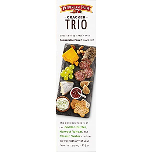 Pepperidge Farm Trio Variety Crackers, 10 Ounce Box