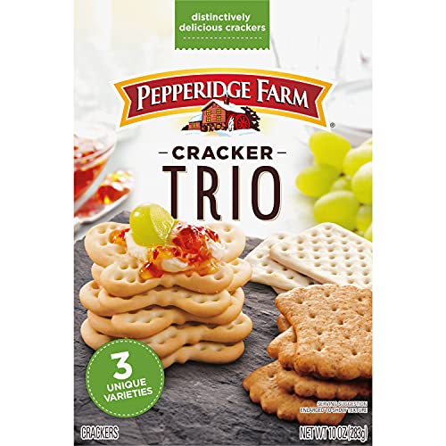 Pepperidge Farm Trio Variety Crackers, 10 Ounce Box