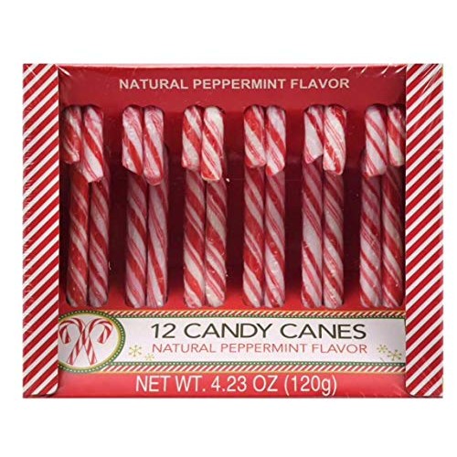 Original Peppermint Candy Canes, 2 Pack- 24 Canes Total