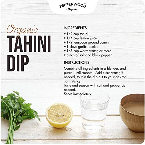 Organic Ethiopian Sesame Tahini Paste - Hulled - Stone-Ground, U...