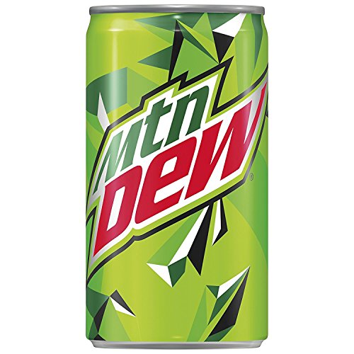 Pepsi And Mtn Dew Mini Can Variety Pack, 7.5 Oz Cans, 24 Countp