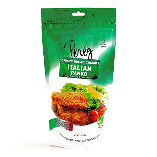 Pereg Italian Seasoned Panko Breadcrumbs 9 Oz Each 5 Items Per