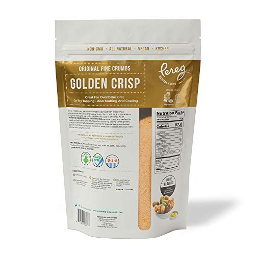 Bread Crumbs 12Oz - Golden Crisp Wheat Bread Crumbs - Low Carb