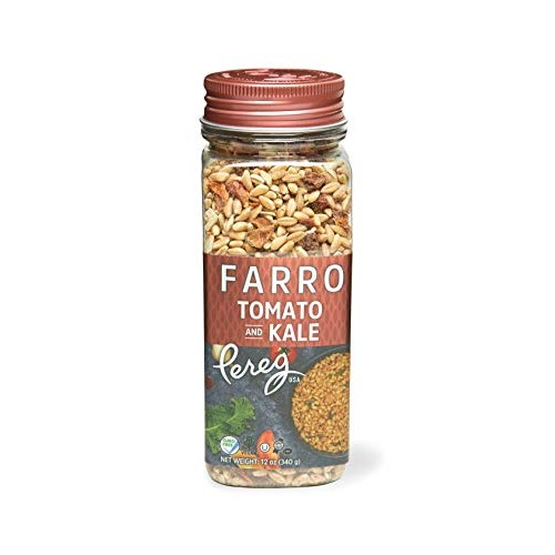 Pereg Farro Whole Grain With Sundried Tomato Canister 12 Oz -