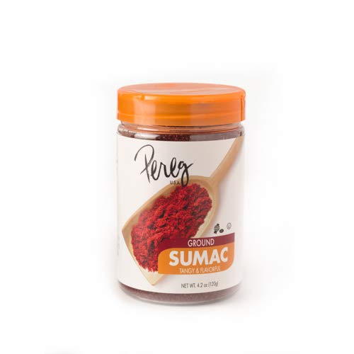 Pereg Ground Sumac Spice Seasoning 4.25 Oz - Traditional Middl