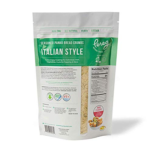 Pereg Italian Style Panko Bread Crumbs - 9 Oz - Italian Seasonin