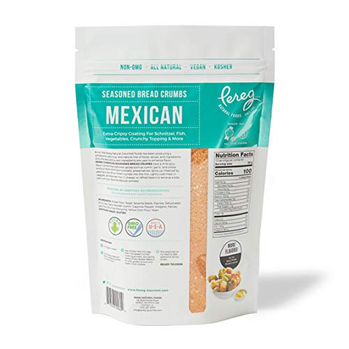 Pereg Mexican Bread Crumbs 12 Oz - Mexican Flavor Seasoned Bre