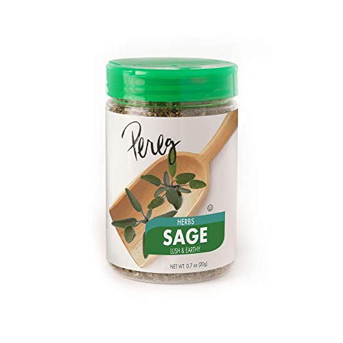 Pereg Sage Leaves 0.7 Oz - Lush &Amp; Earthy - Dried Sage Leaf - S