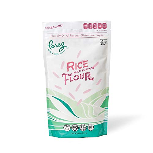 Premium Quality White Rice Flour 14 Oz | Made From Ground Whit