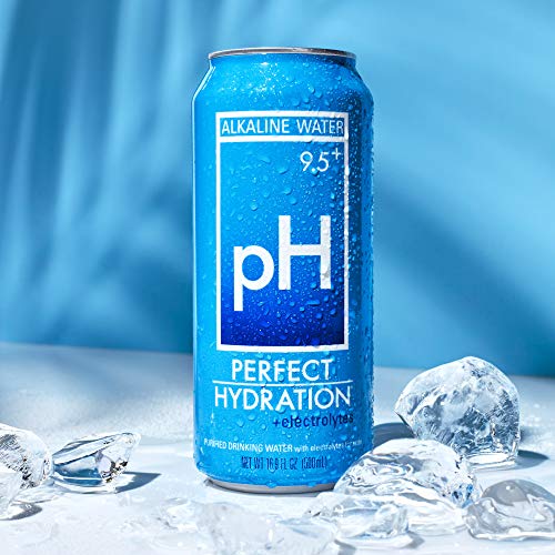 Perfect Hydration Alkaline Water, 9.5+ Ph | Recyclable Aluminum