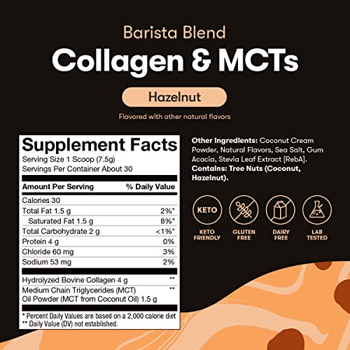 Perfect Keto Barista Edition Collagen Coffee Creamer With Mct Oi Perfect Keto Barista Edition Collagen Coffee Creamer With Mct Oi
