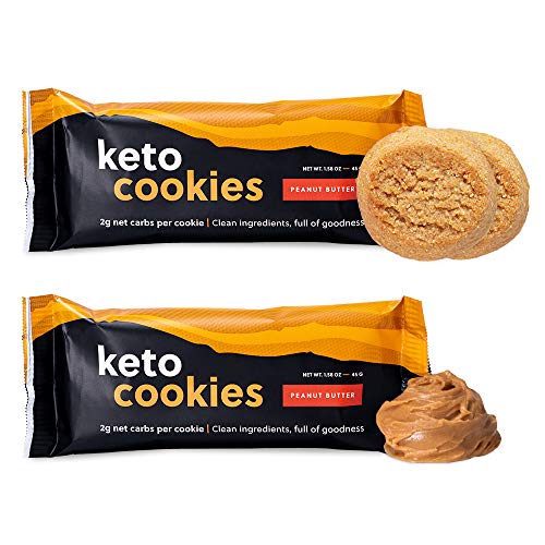 Perfect Keto Cookies - 12 Pack 24 Cookies Low Net Carb Snacks