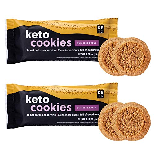 Perfect Keto Cookies - 12 Pack 24 Cookies Low Net Carb Snacks