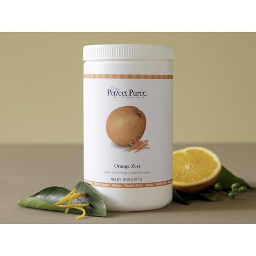 Orange Zest Puree Sweetened With 50% Sugar Frozen - 6 X38 Oz Case